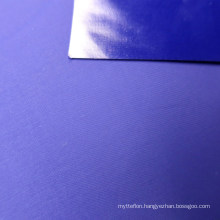 Inflatable Nylon Camping Pad Fabric 70D 210T Dark Blue Nylon Waterproof Laminated TPU Film Fabric